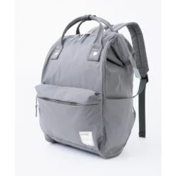 Anello Circle Kuchigane Backpack Slim R 22 Anello Circle Kuchigane Backpack Slim R -Fashion Bag Store Anello Circle Kuchigane Backpack Slim R Grey 2a 3f96d1a6 0e93 4a00 8347 acb9c8a1b8e8