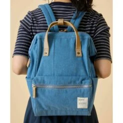 Anello Conny Kuchigane Backpack Slim S -Fashion Bag Store Anello Conny Kuchigane Backpack Slim S Blue 3a cd17db08 aa3a 4984 ac2c f9017c6bcce4