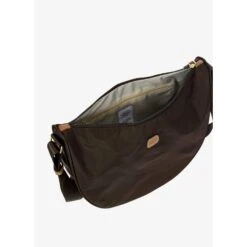 BRIC'S X-Bag Half Moon Bag - Large -Fashion Bag Store BRICS X Bag Half Moon Bag Large Brown 5