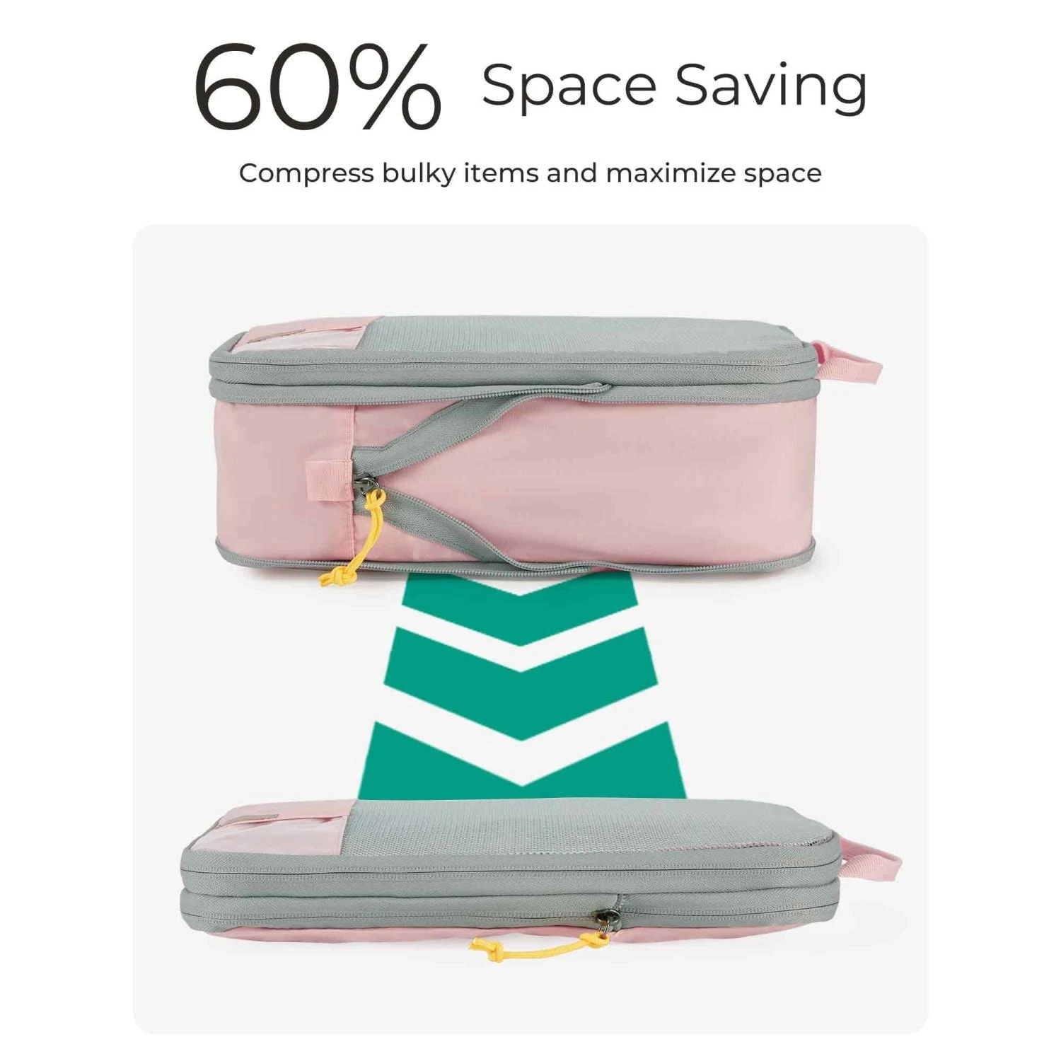 Bagsmart 6-In-1 Compression Packing Cubes 14 Bagsmart 6-In-1 Compression Packing Cubes - Image 14