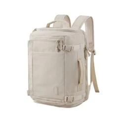 Fashion Bag Store -Fashion Bag Store Bagsmart Blast Quick Access Carry On Travel Backpack Extended 38L Beige 2