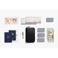 Bellroy Travel Folio (Second Edition) - Carryology Essential Edition -Fashion Bag Store Bellroy Travel Folio Second Edition Carryology Essential Edition Black Ash 9