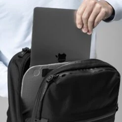 Black Ember Citadel 20 13” Laptop Backpack -Fashion Bag Store Black Ember Citadel 20 13 Laptop Backpack Jet Black 13