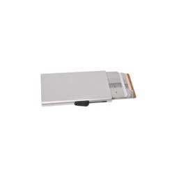C-Secure Aluminium Cardholder -Fashion Bag Store C Secure Aluminium Cardholder Silver 4