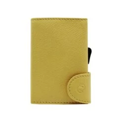 C-Secure Italian Leather Wallet -Fashion Bag Store C Secure Italian Leather Wallet Giallo Sole D40642 2 1 e4fc7305 25dd 4b78 8f6e fa468c38d99b