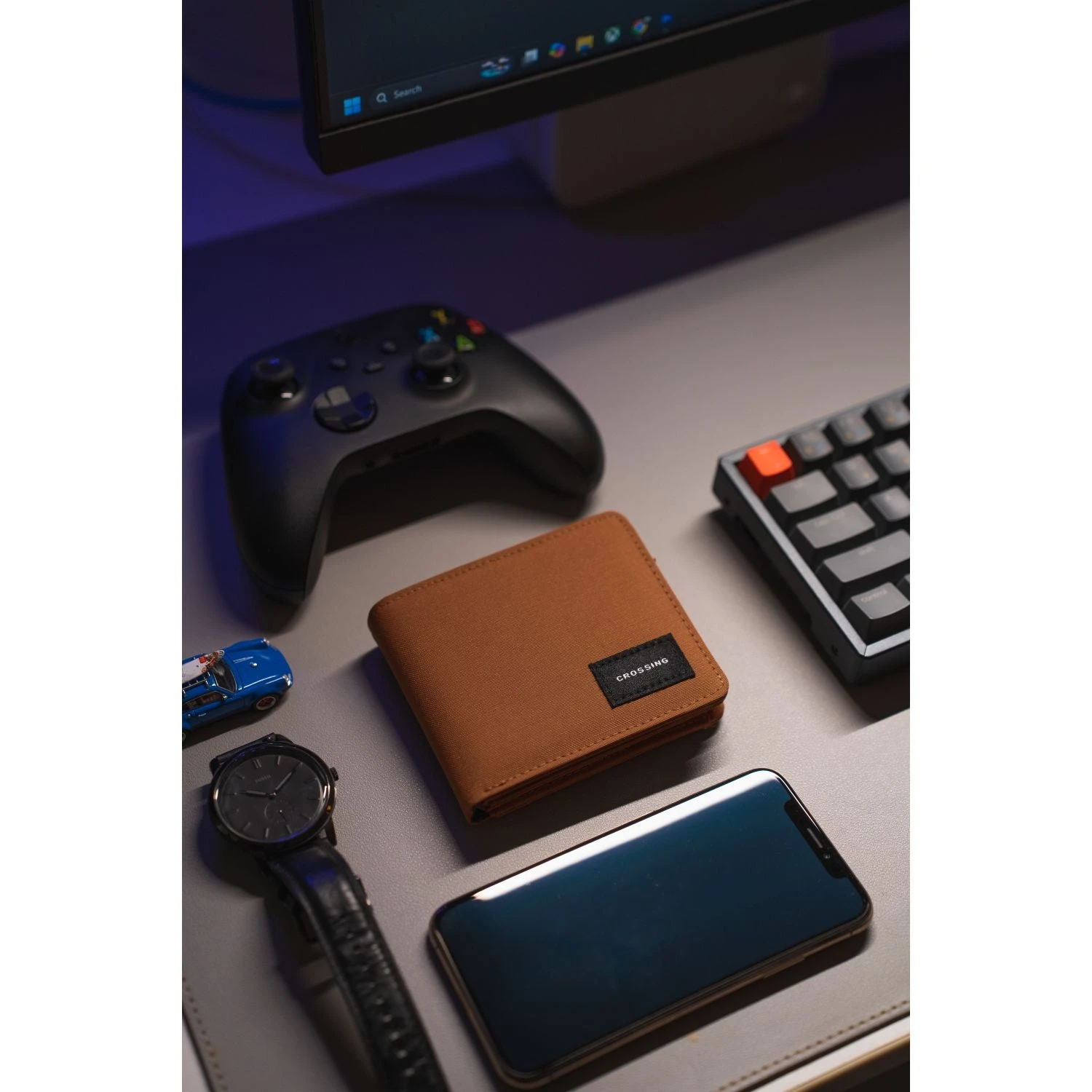 Crossing Bifold Wallet With Coin Pocket & Card Flap RFID 20 Crossing Bifold Wallet With Coin Pocket & Card Flap RFID - Image 20