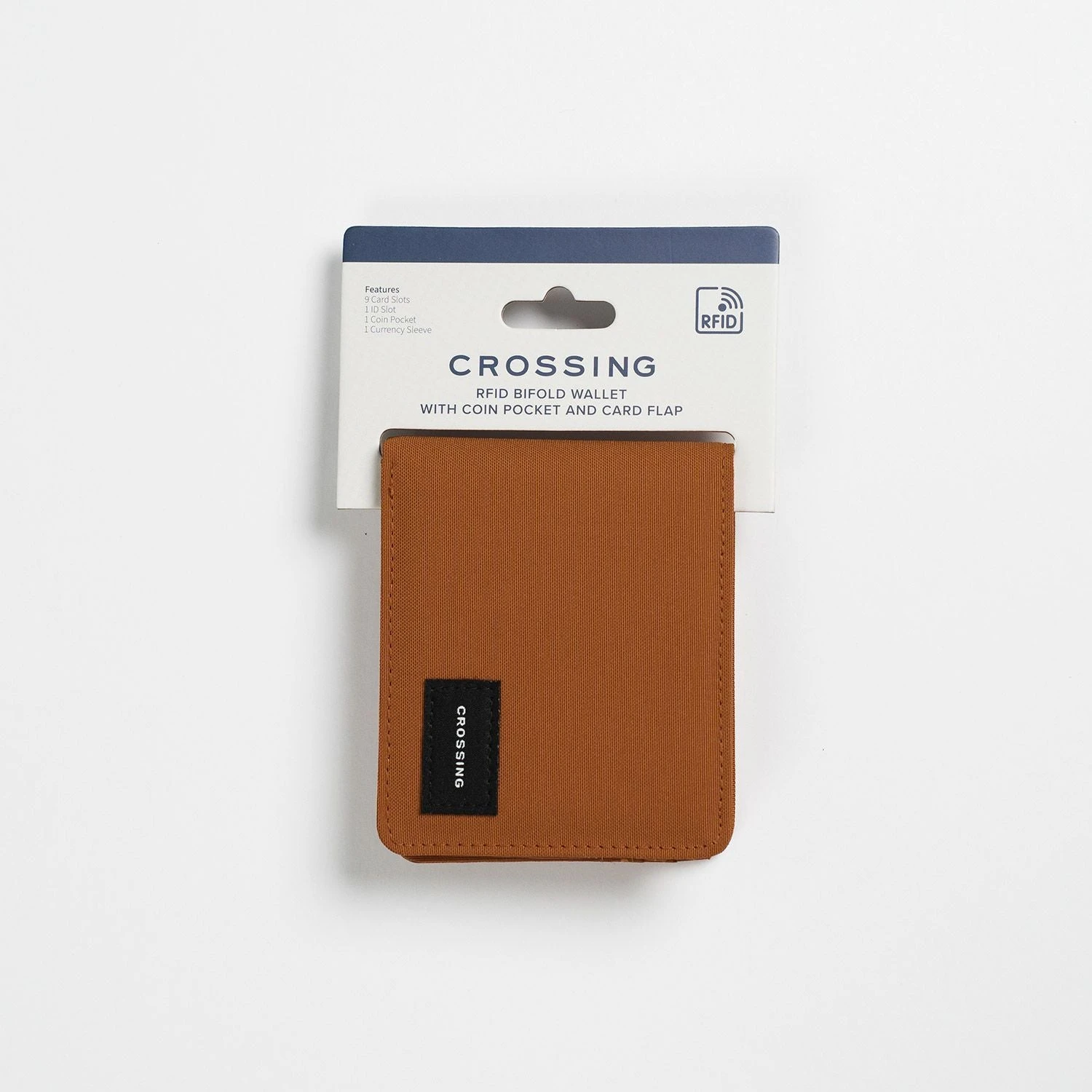 Crossing Bifold Wallet With Coin Pocket & Card Flap RFID 17 Crossing Bifold Wallet With Coin Pocket & Card Flap RFID - Image 17