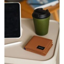 Crossing Bifold Wallet With Coin Pocket & Card Flap RFID 38 Crossing Bifold Wallet With Coin Pocket & Card Flap RFID -Fashion Bag Store Crossing Bifold Wallet with Coin Pocket Card Flap RFID Copper 9