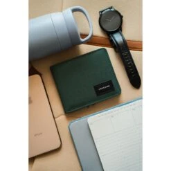 Crossing Bifold Wallet With Coin Pocket RFID -Fashion Bag Store Crossing Bifold Wallet with Coin Pocket RFID Green 9