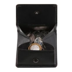 Crossing Infinite Leather Coin Pouch -Fashion Bag Store Crossing Infinite Leather Coin Pouch Black 2 1 71f65e13 927b 48ee a9e3 c431e9caf36a