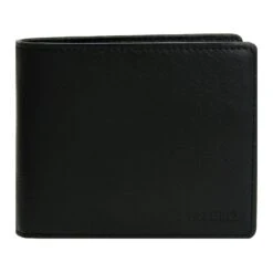 Crossing Prime Bi-Fold Nappa Leather Wallet With Flap And Coin Pouch