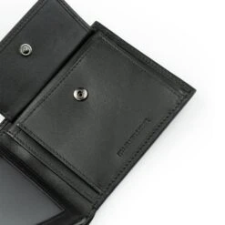 Crossing Sydney Bi-Fold Leather Wallet With Flap And Coin Pouch 23 Crossing Sydney Bi-Fold Leather Wallet With Flap And Coin Pouch -Fashion Bag Store Crossing Sydney Bi Fold Leather Wallet With Flap And Coin Pouch Black 9