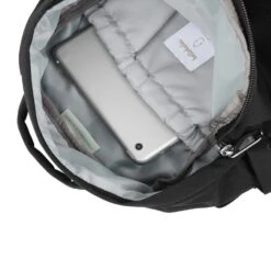 Hellolulu Mini Carter Backpack Recycled 36 Hellolulu Mini Carter Backpack Recycled -Fashion Bag Store Hellolulu Mini Carter Backpack Recycled Flat Black 3 1 91c302d0 a094 457e 8b3d d701d27a8770