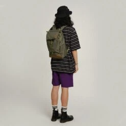 Hellolulu Saro Utility Flap Backpack M Recycled 35 Hellolulu Saro Utility Flap Backpack M Recycled -Fashion Bag Store Hellolulu Saro Utility Flap Backpack M Recycled Green 8 1 fd20c772 ad1b 49ec a90e b9f1dc3dcf9a