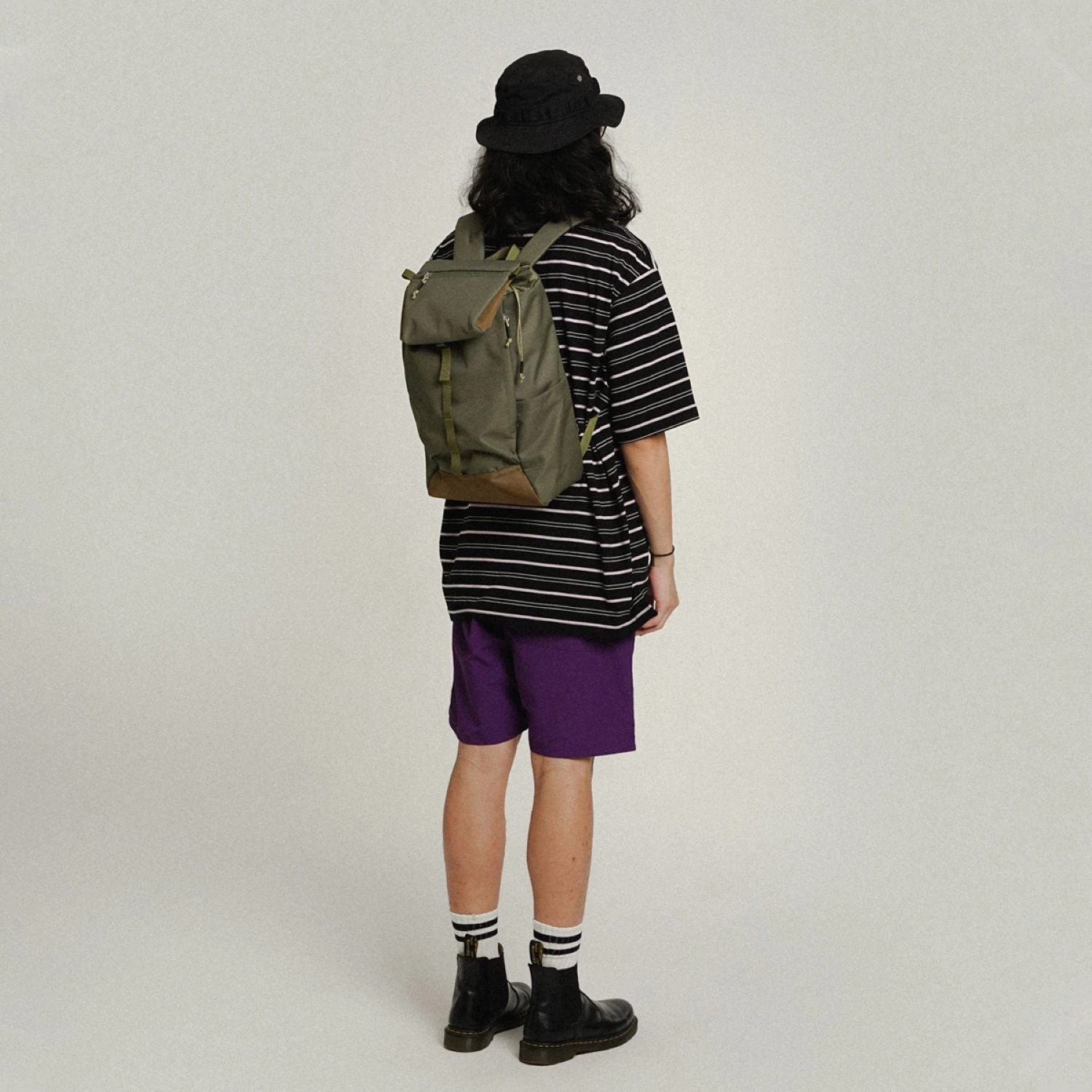 Hellolulu Saro Utility Flap Backpack M Recycled 16 Hellolulu Saro Utility Flap Backpack M Recycled - Image 16