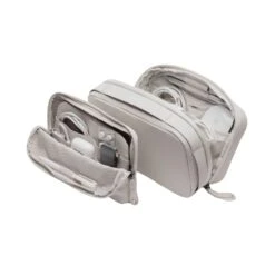 Orbitkey Konmari 2-In-1 Tech Pouch -Fashion Bag Store Orbitkey Konmari 2 In 1 Tech Pouch Stone 4