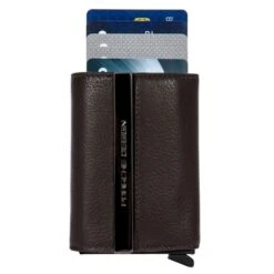 Porsche Design X Secrid Leather Card Holder 32 Porsche Design X Secrid Leather Card Holder -Fashion Bag Store Porsche Design X Secrid Leather Card Holder Dark Brown 1