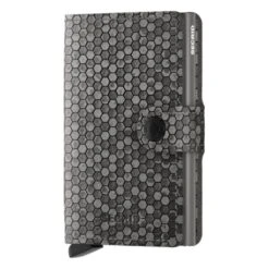 Secrid Miniwallet (Hexagon) 20 Secrid Miniwallet (Hexagon) -Fashion Bag Store Secrid Miniwallet Hexagon Grey 1