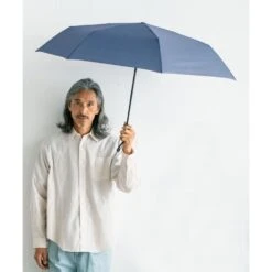 WPC UX Automatic UV Protection Folding Umbrella 62cm -Fashion Bag Store WPC UX Automatic UV Protection Folding Umbrella 62cm Navy 5