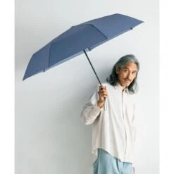 WPC UX Automatic UV Protection Folding Umbrella 62cm -Fashion Bag Store WPC UX Automatic UV Protection Folding Umbrella 62cm Navy 6