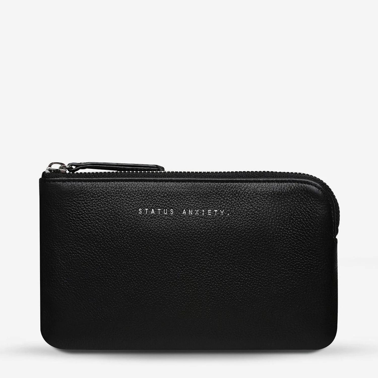 Status Anxiety Smoke And Mirrors Zip Leather Pouch 6 Status Anxiety Smoke And Mirrors Zip Leather Pouch - Image 6